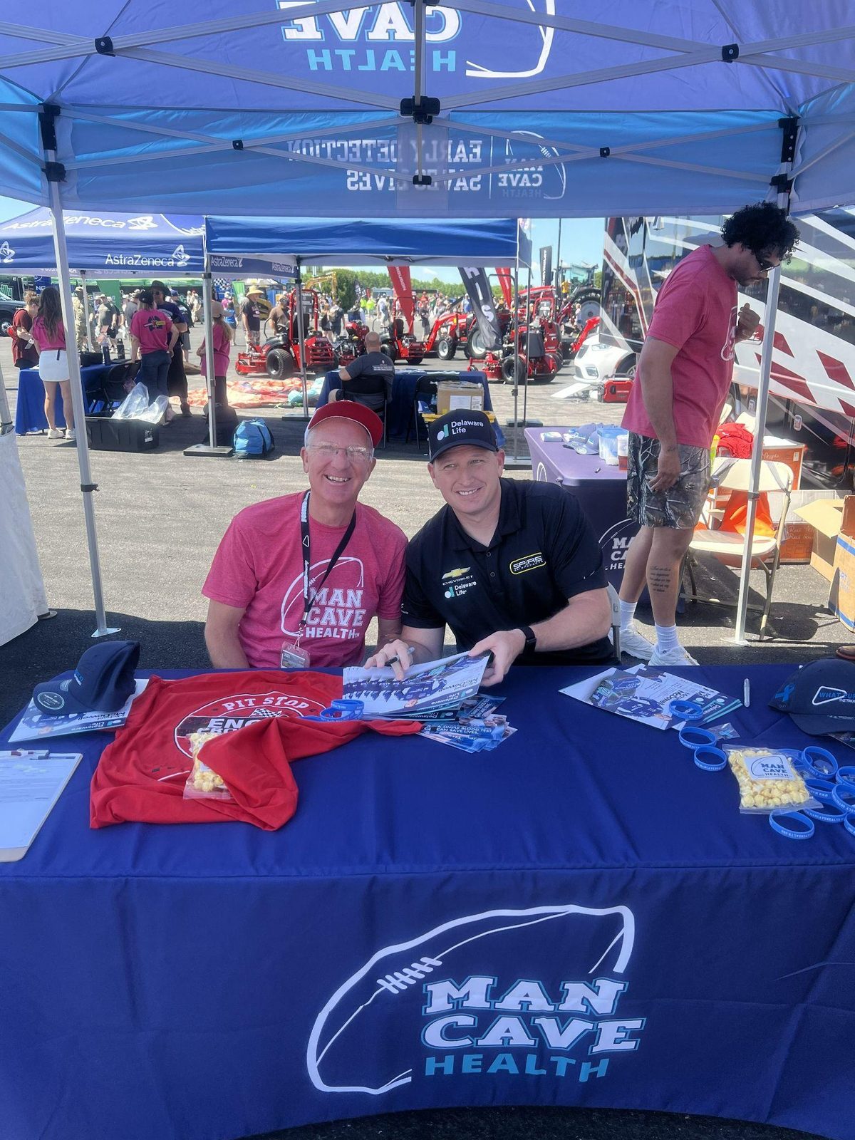 179 Men Screened for Prostate Cancer at Pocono Raceway