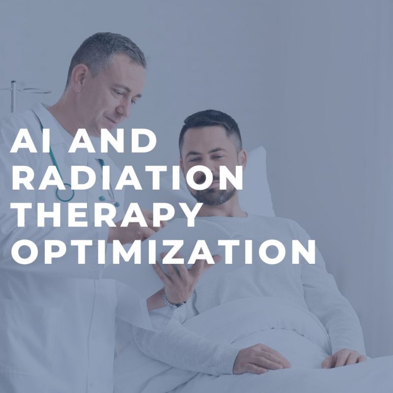 AI and Radiation Therapy Optimization
